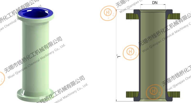 搪玻璃直管道設(shè)計圖